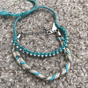 Threaded/Metal adjustable bracelets